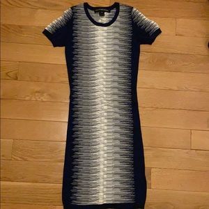 French Connection Bodycon Ribbed Knit Dress
